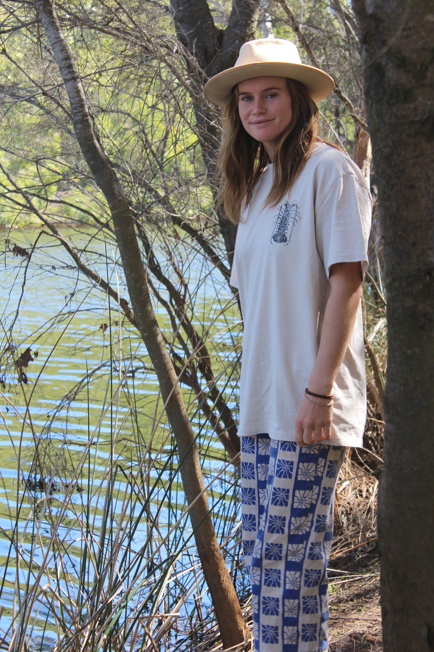 Floral Crayfish Tee