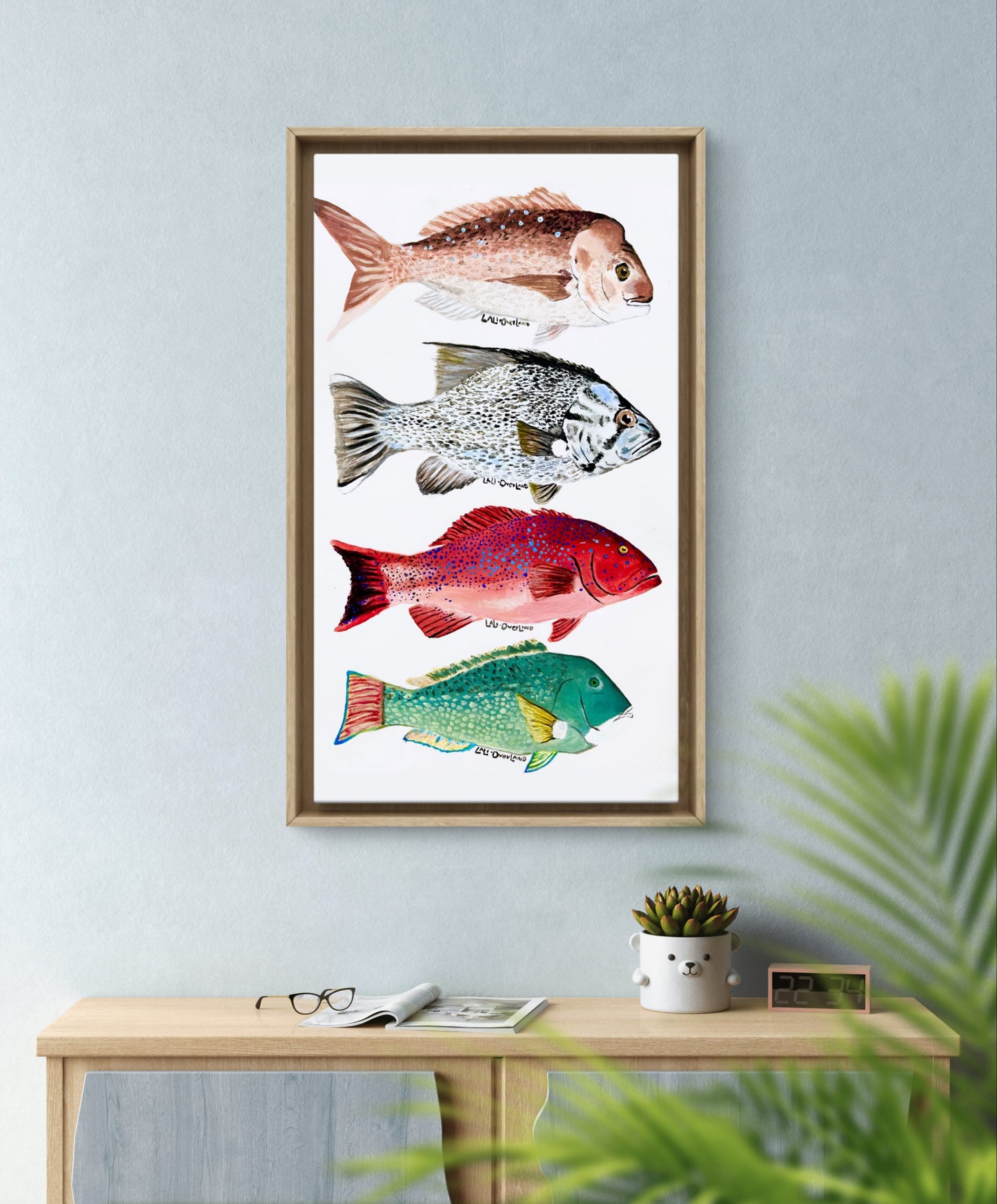 WA Fish Print