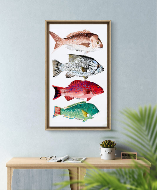 WA Fish Print