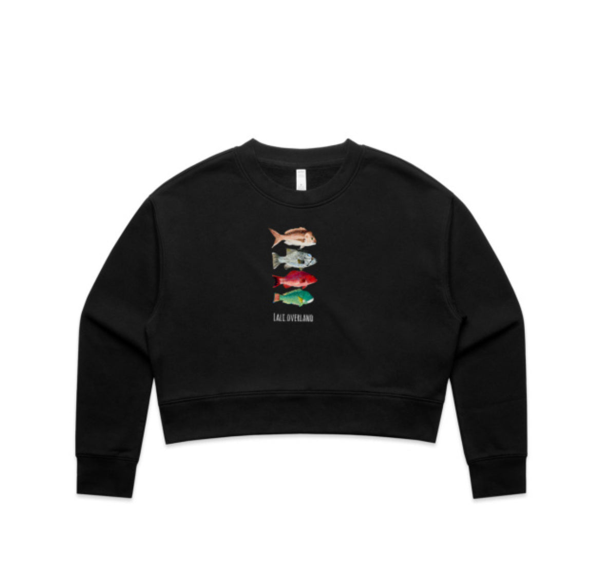 WA Fish Relax Crew Neck